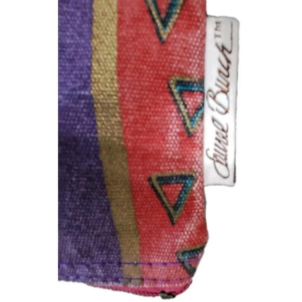 Vintage Laurel Burch Make-up Clutch Zip Closure